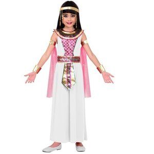 Girls Princess of the Nile Cleopatra Costume Size Large 10/12 Egyptian Queen NWT